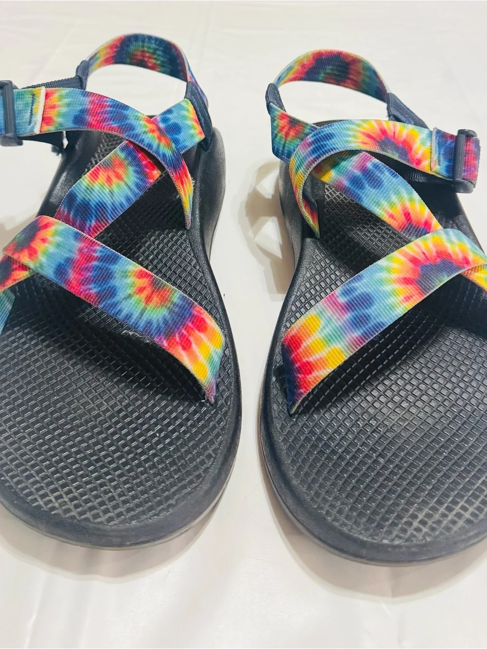Chaco Tie-Dye Multi-Color Strap Sandals